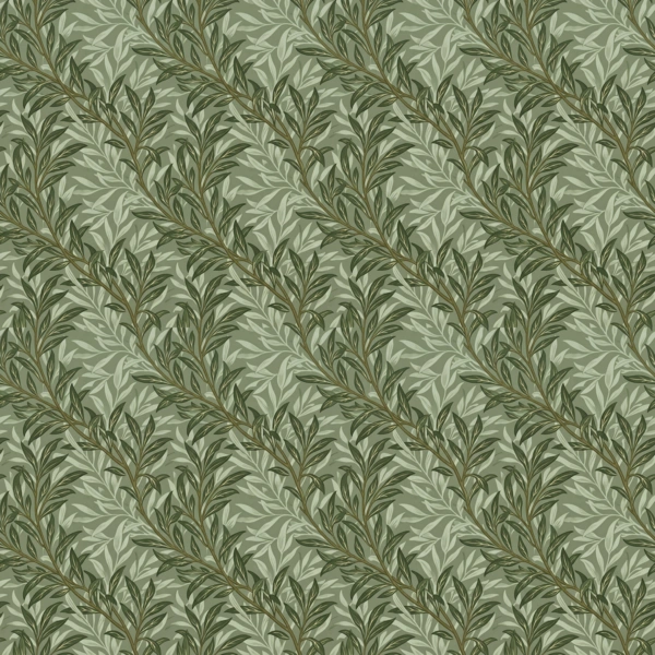 Willow Bough seamless pattern — William Morris heritage